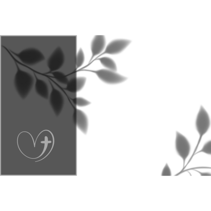 Beileidskarte Für immer im Herzen