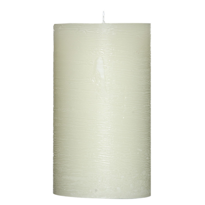 Kerze RUSTIK beige
