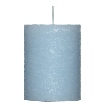 Kerze RUSTIK blau