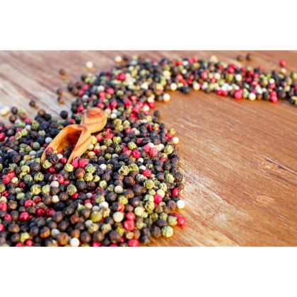 Bunter Pfeffer, ganz